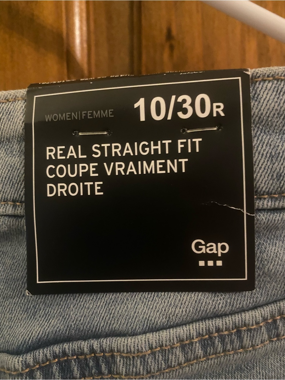 GAP Women’s Straight Leg Jeans - Light Blue